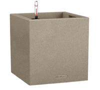 Square Indoor and Outdoor Planter LECHUZA CANTO Stone Self-watering Pots
