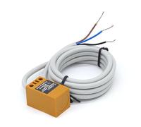 Square Inductance Proximity Switch Metal Induction Sensor TL-Q5MC1 DC Three Wire NPN Normally Open 1Pcs(TL-Q5MC2)
