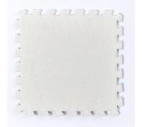 Square Interlocking Jigsaw Puzzle Carpet Mat, DIY Anti-slip,10/12/16/20 Pcs(White,12pcs)