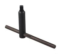 Square Key Wrench for Lathe Chucks - 8mm 10mm 12mm 14mm 17mm Hardened Carbon Steel Spanner Tool with T-Handle Grip, Anti-Slip Design(12 * 12)