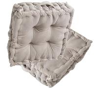 square kitchen chair cushions 2PCS_38X38X7CM The floor mat features a quilted design, making it resistant to deformation and suitable for yoga, living rooms, balconies, offices, and other si