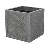 Square Lazio Slate Grey 39.5cm