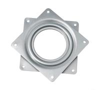 Square Lazy Susan Rotating Bearings Plate, 360 Degrees Turntable Swivel Plate, Steel Ball Rotating Turntable Plate For TV Table Bar Chair And Stool(3inch)