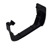 Square Line Guttering Fascia Bracket - Black - Pack of 2