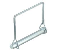 Square Lock Pin 12x100mm Carbon Steel Spring Locking Pin for Trailer Hitch Receiver, Farm and Garden Use, 4-Pack(12*100)