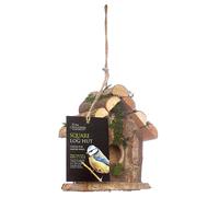Square Log Hut Nest Box By Tom Chambers