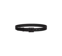 Square Logo Belt - female - Armani Exchange - Belts - Black - 95 CM - Accessories 95 CM