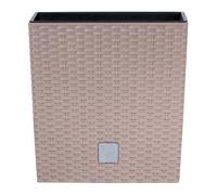 Square Low Rattan Elegant Large Plant Pot Flower Indoor Outdoor Garden Planters