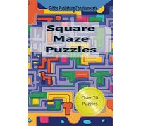 Square Maze Puzzle: Fun For Adults, Easy to See, Relieve Your Mind and Stress with this Square Maze Puzzle, Exercise Your Mind, Travel Size