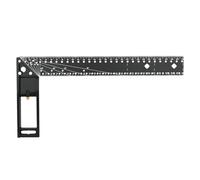 Square Measuring Tool - Double-Sided Multi-Angle Ruler, Right Angle Square | For Architects Engineers Schools Work Home Office Marking Measuring Plot Drawing and Tracing