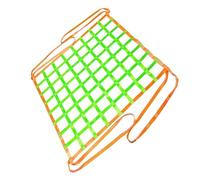 Square Mesh Tear, Flat Nylon Sling Hoisting Net, Hanging Lifting Cargo Net, Cargo Lifting Bag(1.5 X 1.5M/Mesh 10cm/Load 300kg)