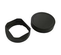 Square Metal Lens Hood, Compatible For Viltrox, AF 35mm F1.8 II 55mm | F1.8 90mm F2.2 EVO Bayonet With Free Metal Cap