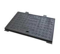Square Metal Manhole Covers Recessed Sewer Inspection Covers Non Slip Septic Tank Covers for Driveways & Sidewalks Durable ty Safe Access ions