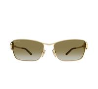 Square Metal Sunglasses - female - Gucci - Sunglasses - Yellow - 58 MM - Accessories 58 MM