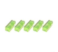 Square Mini Level Bubbles 510pcs for Precise Alignment of Art and Photo Displays (5pcs)