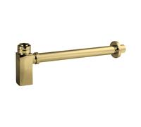 Square Minimalist Bottle Trap - Brushed Brass