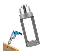 Square Mortising Drill Bits - Premium Hole Saw Chisel, Fixed Bracket Adapter, Precision Drill Bit Carpentry Projects, Hand Use With Easy Installation | Accurate Woodworking Tool For Mortising