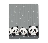 Square Mouse Pad Funny Baby Panda Mouse Mat with Non-Slip Rubber Base Custom Computer Mouse Pads for Wireless Mouses Laptop Office Desk Accessories Gaming Mousepad 7 x 8.6 in