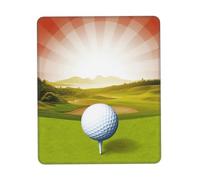 Square Mouse Pad Golf Sport Mouse Mat with Non-Slip Rubber Base Custom Computer Mouse Pads for Wireless Mouses Laptop Office Desk Accessories Gaming Mousepad 10 x 12 inch