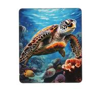 Square Mouse Pad Sea Turtles Diamond Painting Mouse Mat with Non-Slip Rubber Base Custom Computer Mouse Pads for Wireless Mouses Laptop Office Desk Accessories Gaming Mousepad 8.3 x 10.3 in