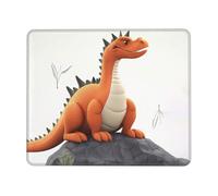 Square Mouse Pad with Non-Slip Rubber Base 10 x 12 inch Mouse Mat with Stitched Edge Funny Dragon Gaming Mousepad for Wireless Mouse Computer Laptop Home Office Desk Pad