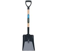 Square Mouth Builders Shovel with Hardwood Shaft