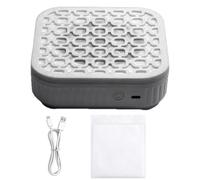 Square Nail Dust Collector: Rechargeable Vacuum Ventilation, Reusable Filter & Easy Control | 2 Modes Quiet, Rechargeable, Powerful Nail Dust Collector For Salon