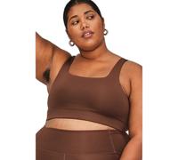 Square Neck Women's Bra Girlfriend Collective Tommy Brown 2XS