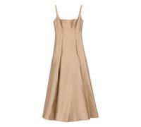 Square Neckline Taffeta Dress M