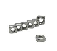 Square Nut,Stainless Steel Nuts, 304 DIN557 M3-M12 Pack of 10 Pcs(M8)
