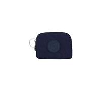 Square Nylon Coin Purse Wallet for Waterproof ID Credit Card Organizer (Color : Dark Blue)