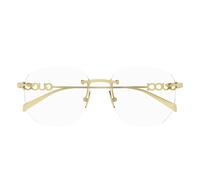 Square Optical Frame - unisex - Gucci - Glasses - Yellow - 54 MM - Accessories 54 MM