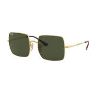 Square Oversized Sunglasses Green Lenses - unisex - Ray-Ban - Sunglasses - Yellow - ONE SIZE - Accessories ONE SIZE