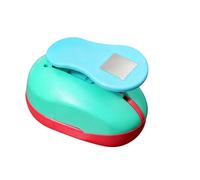 Square Paper Punch - Craft Hole Punch 9x7cm｜Hole Cutter for Scrapbooking, Cards Photo Albums, Art Projects School, Children Adults Students Precision and Safety