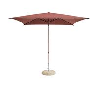 Square parasol Terrazza Burgundy one size