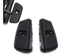 Square Passenger Footboard For Harley For Davidson 2006-2017 Dyna 2000-2019 Softail Chrome Black