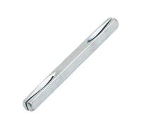 Square Pin 8 mm Solid Steel Fixing Pin Length 100 mm 140 mm for Window and Door Handle Spindle Bars Silver