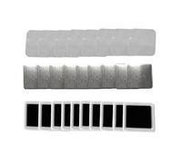Square Pin Button Badge Material 50x50mm Refrigerator Magnets Making Parts Punch Press Machine Supplies Multipurpose(Plastic bottom badge)