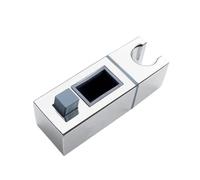 Square Pipe Shower Head Holder Bathroom Slide Bar Shelf Riser Rail Bracket Sprayer Fixed Base Bathroom Hardware Accessories ( Color : -B )