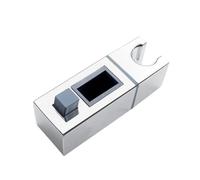 Square Pipe Shower Head Holder Bathroom Slide Bar Shelf Riser Rail Bracket Sprayer Fixed Base Bathroom Hardware Accessories ( Color : -D )