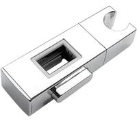 Square Pipe Shower Head Holder Bathroom Slide Bar Shelf Riser Rail Bracket Sprayer Fixed Base Bathroom Hardware Accessories ( Color : -C )