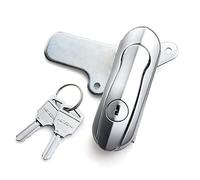 Square Plane Lock Distribution Box Switch Cabinet Door Locks Industrial Machinery and Equipment Lock 1Pcs