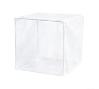 Square Plant Cage With Netting 40cm PVC Animal Protector for Gardens