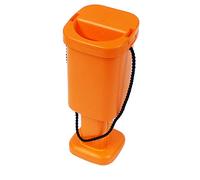 Square Charity Money Collection Box - Orange