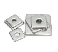 Square Plate ， 304 Silver M3 M4 M5 M6 M8 M10 Pack Of 344(M5x20x1.5-5pcs)