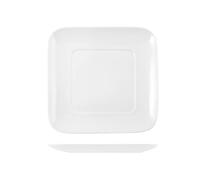 Square Plate In Porcelain, 30.5X30.5 Cm, White H&H