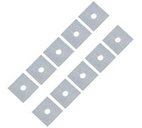 Square Plate Washer M12 50mm x 50mm Galvanised Timber Wood Fastener 10PK