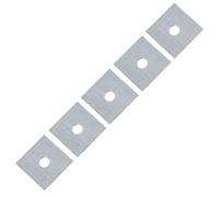 Square Plate Washer M12 50mm x 50mm Galvanised Timber Wood Fastener 5PK