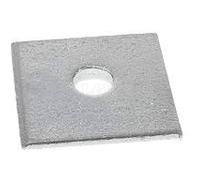 Square Plate Washer, M16 (Hole) Size: 3", Thick: 6mm - Each