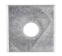 TIMCO Square Plate Washers Silver - M12 x 50 x 50 x 3